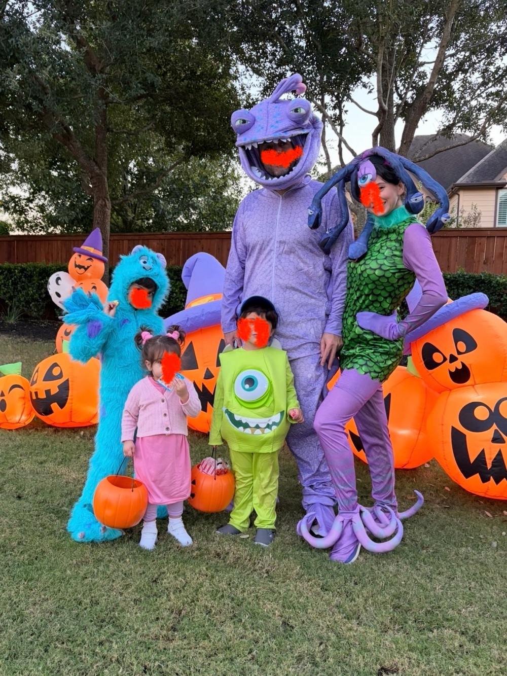 Disney Monsters Inc Celia Costume women’s small (4-6)